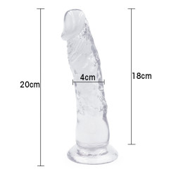 8 inch jelly dildo