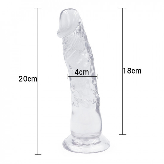 8 inch jelly dildo