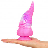 8 inch pink tentacle dildo