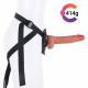 8 inch silicone real strap on dildo