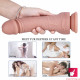 8.26in soft single layer silicone big dildo for vagina anal massage