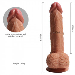 8 inch silicone thick hard dildo for women