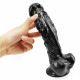 9 inch black dildo