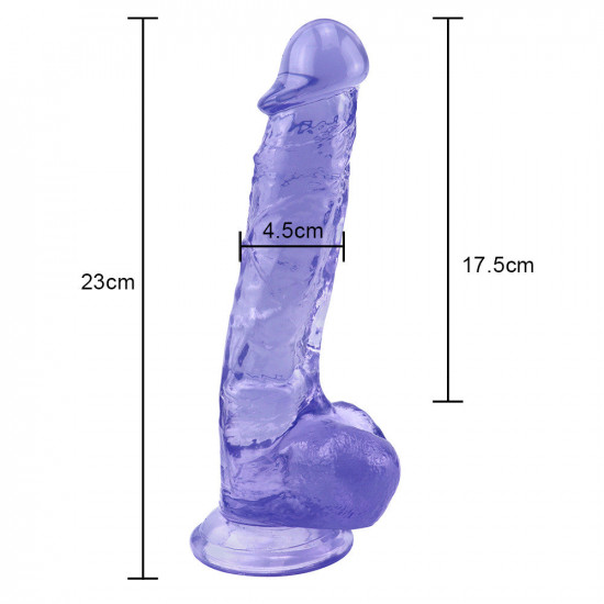 9 inch blue dildo