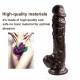 9 inch coffee dildo