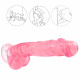 9 inch pink dildo