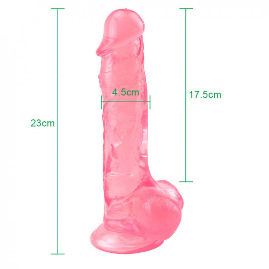 9 inch pink dildo