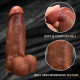 9 inch thick girth realistic dildo