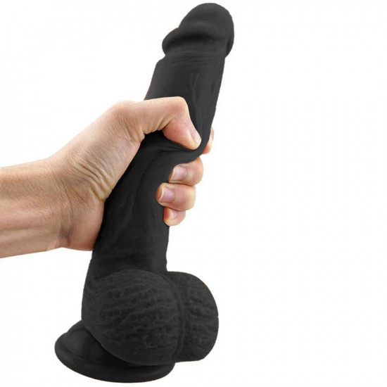 9 inch dildo silicone realistic veiny