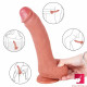 9.06in curved silicone dildo artificial penis toy for adult women