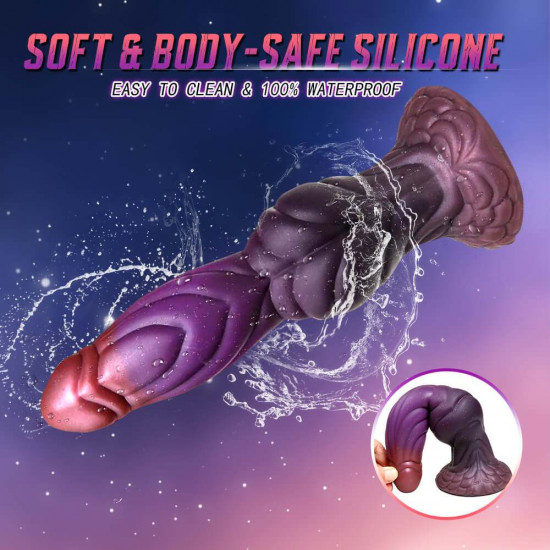 alien dog fantasy silicone dildo