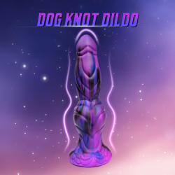 alien dog fantasy silicone dildo