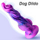 alien fantasy animal dog knot dildo