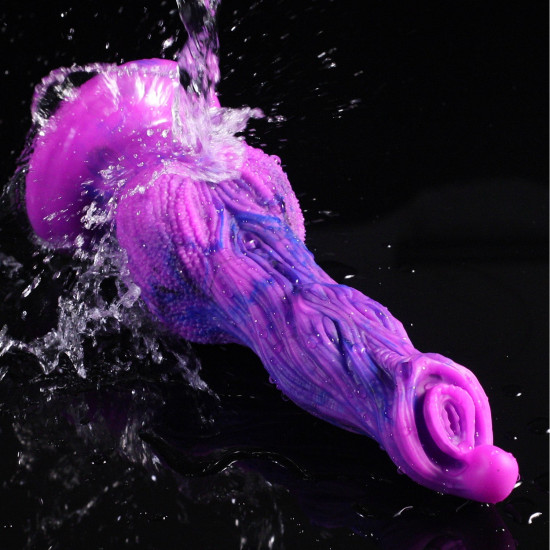 alien fantasy animal dog knot dildo