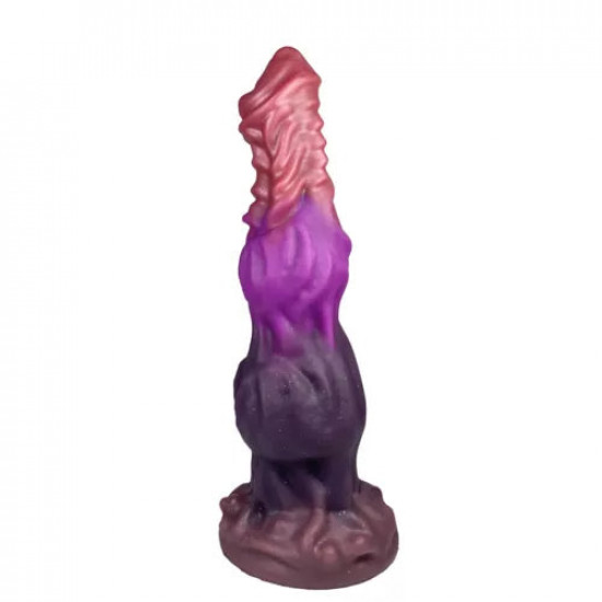 alien knotted anal dildo