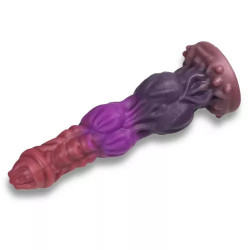 alien knotted anal dildo