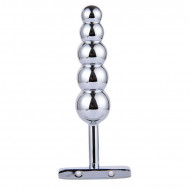 aluminium alloy butt beads for women men with 5 balls