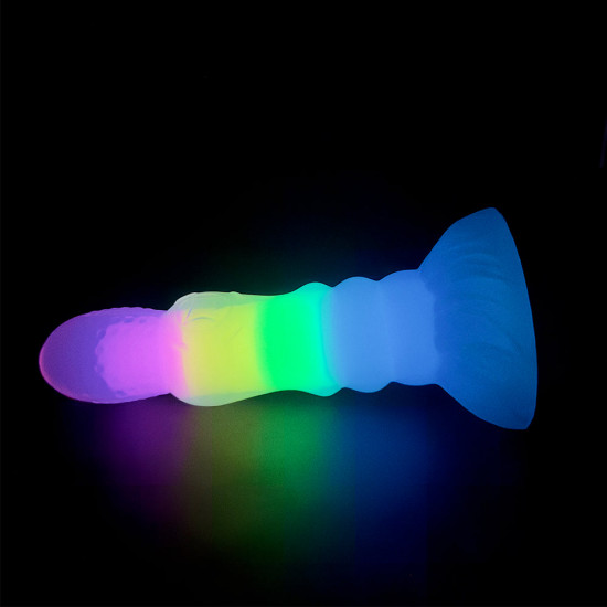 anal bead glow-in-the-dark dildo