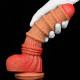 bamboo shoot g spot ribbed dildo