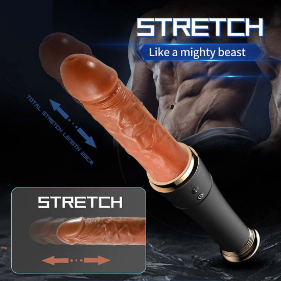 baseball thrusting discreet dildo