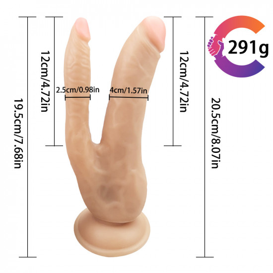 beginner double penis dildo