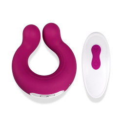 berry - couple's cock ring clit vibrator