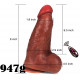 big fat dildo with vibrator 9 in remote control