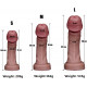 big glans eggless llifelike dildo