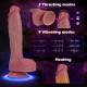 big vibrating dildo 10 inch thrusting