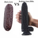 black corn dildo disguised anal