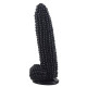 black corn dildo disguised anal