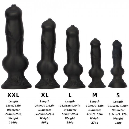 black k9 dildo animal sex toys