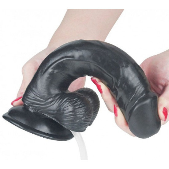 black squirting dildo 9 inch realistic