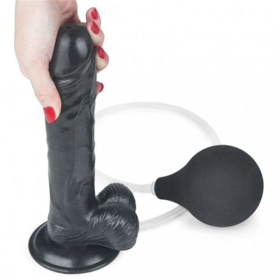 black squirting dildo 9 inch realistic