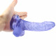 blue curved dildo