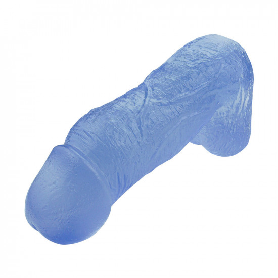 blue jelly dildos 3 inch thick