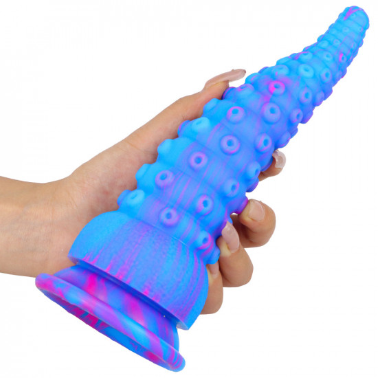 blue octopus tentacle anal dildo