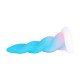 blue unicorn suction cup dildo