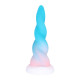 blue unicorn suction cup dildo