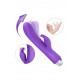 bunny dildo purple vibrator silicone sex toy