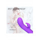 bunny dildo purple vibrator silicone sex toy