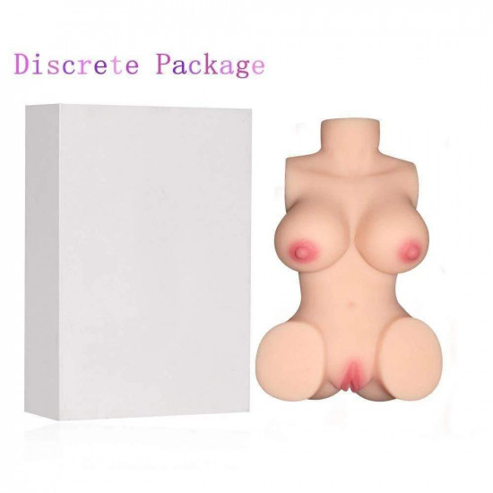 1.56kg mini silicone sex doll | Adutoys realistic masturbator