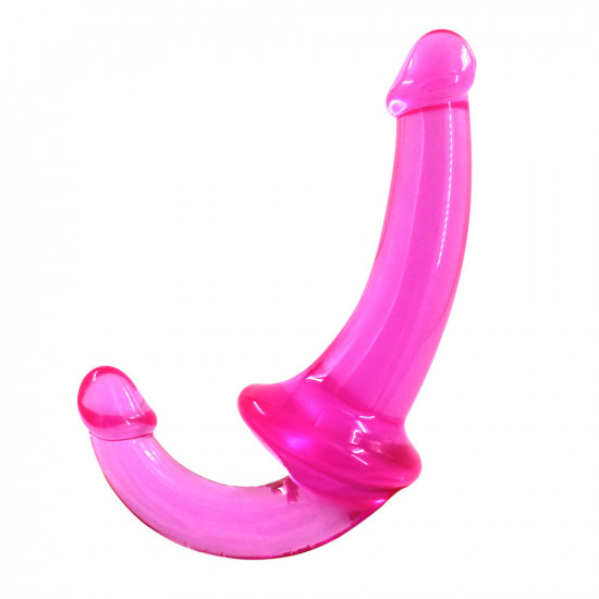 crystal 7 inch strapless dildo