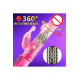 crystal rabbit vibe rotating dildo