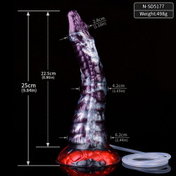 dark purple dragon squirting fantasy dildo