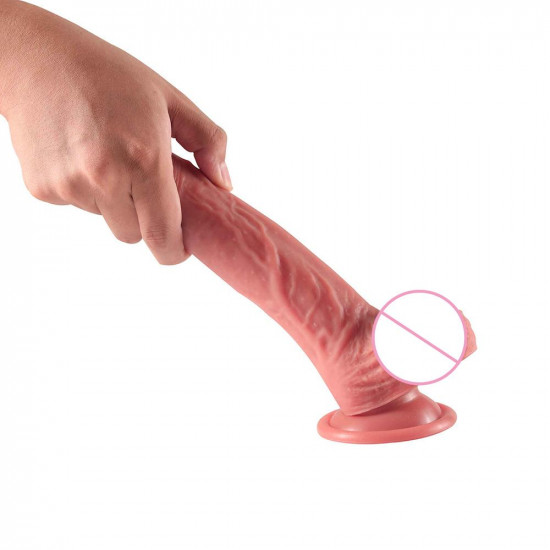 dean - silicone wall mounted dildo 6 inch