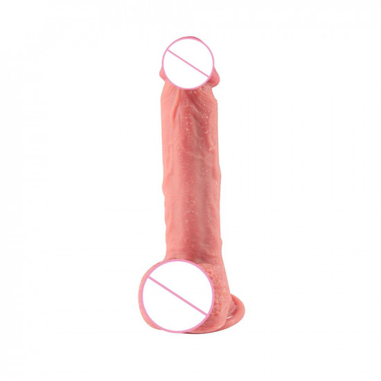 dean - silicone wall mounted dildo 6 inch