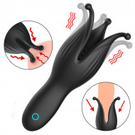 deep throat penis exerciser nipple stimulator automatic male masturbator