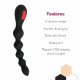 defy - vibrating silicone anal beads