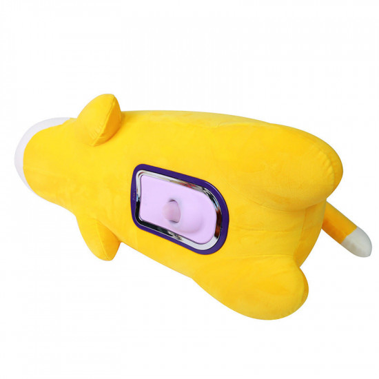 dog doll with hidden dildo sex machine